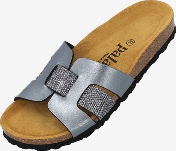 Palado Mules 'Crisui' in Grey: front