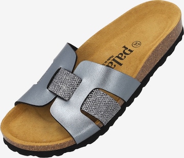 Palado Mules 'Crisui' in Grey: front