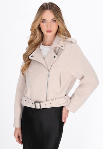 DreiMaster Vintage Between-season jacket in White: front