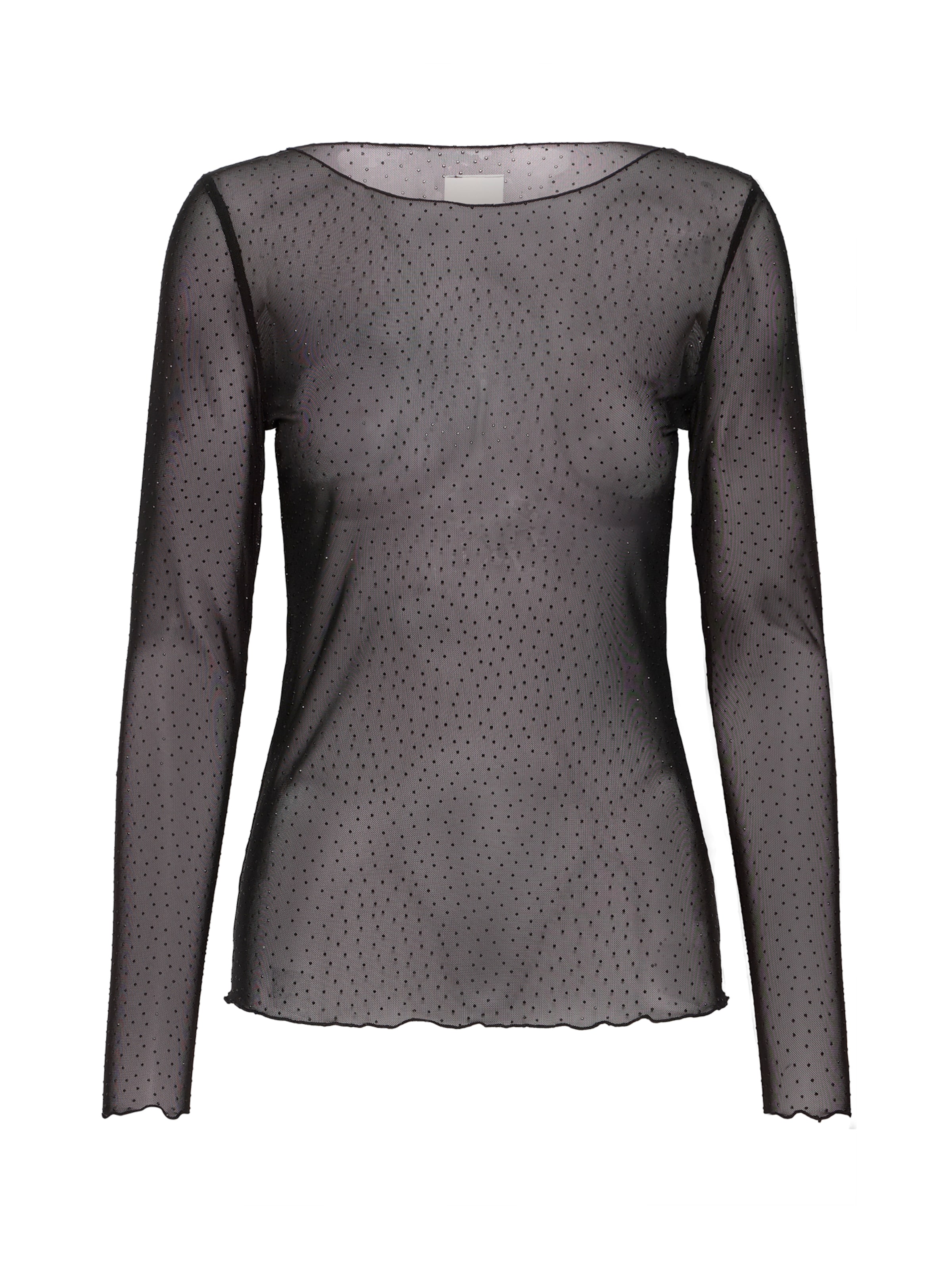 ICHI Shirt 'IHNOVIOLA' in Schwarz: Vorderseite