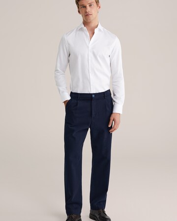 WE Fashion Slim fit Poslovna srajca | bela barva