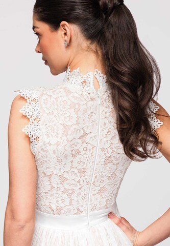 Robe de soirée Ombre en blanc