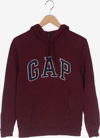 GAP Sweatshirt & Zip-Up Hoodie in XS in Red: front