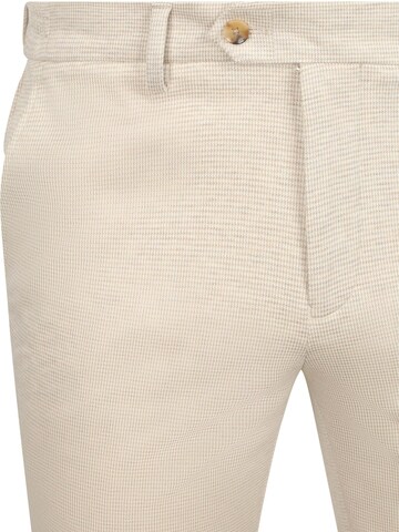 Coupe slim Pantalon à plis Suitable en beige