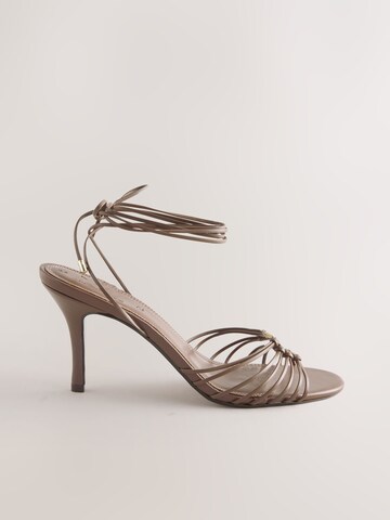 Sandales à lanières Next en beige
