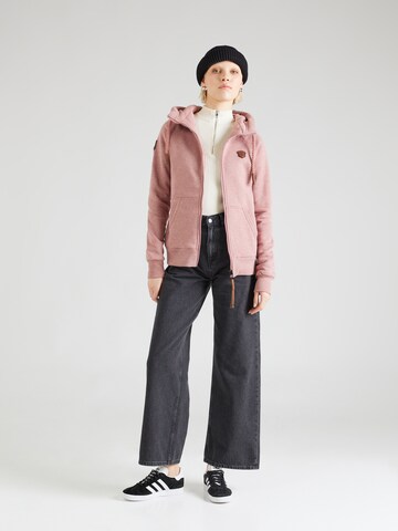 naketano Sweatjacke 'Brazzo' in Pink