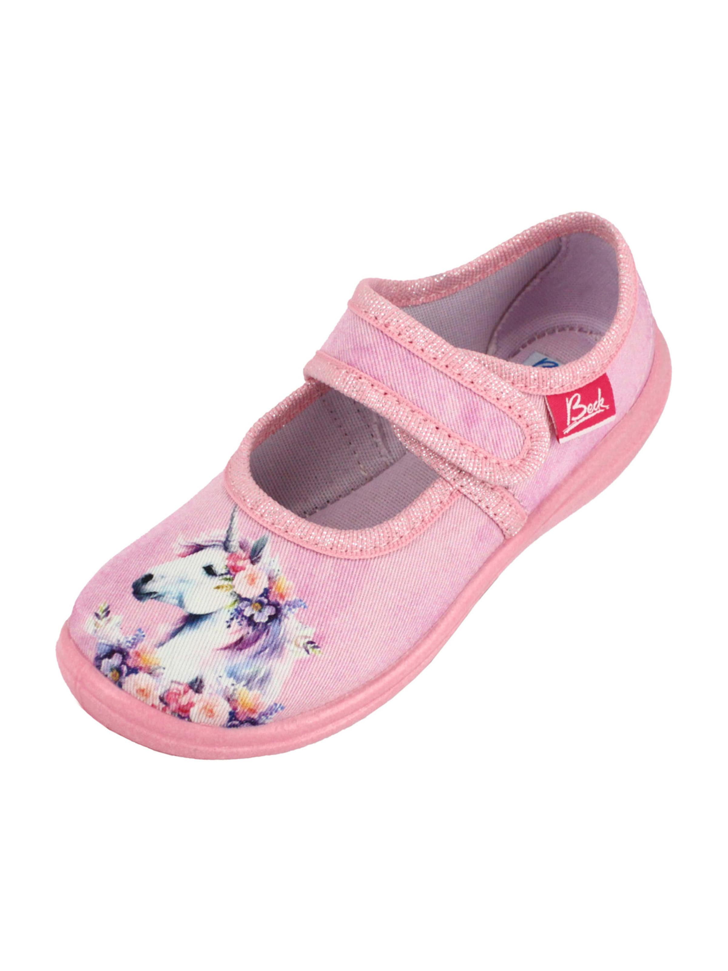 BECK Botičky pro první krůčky 'Fairy Horse' – pink