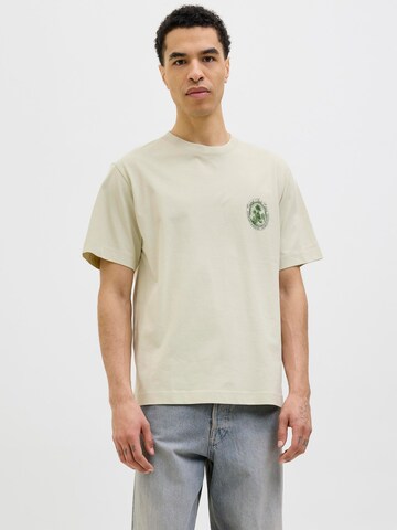JACK & JONES Shirt 'JORHydra' in Beige