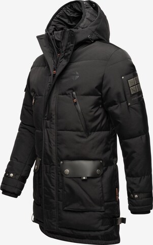 STONE HARBOUR Winterparka 'Tahaa' in Schwarz