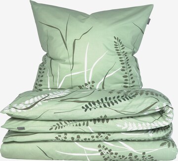 SCHIESSER Duvet Cover 'Annic' in Green: front