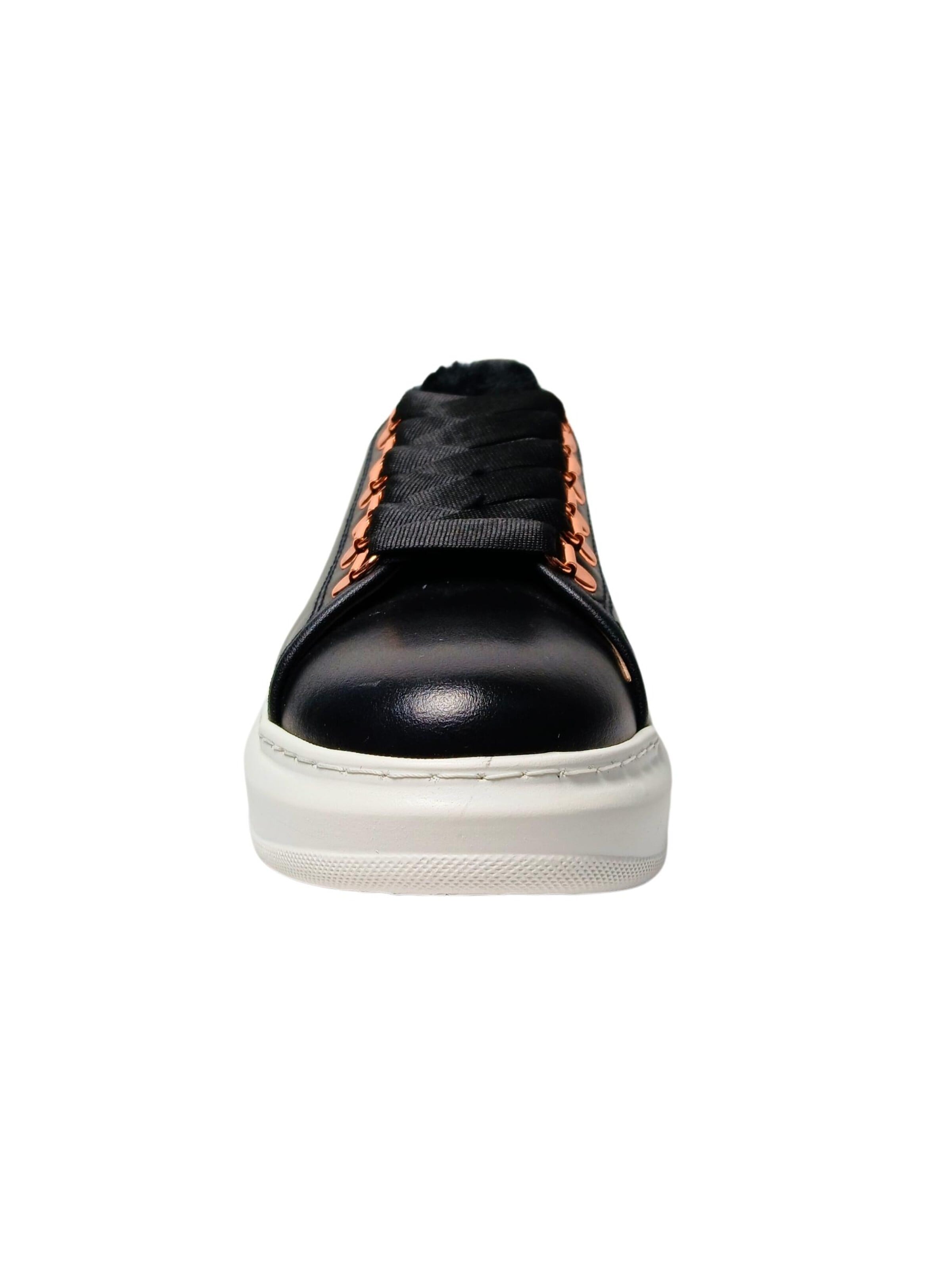 Alexander Smith Platform trainers in Black