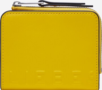 Liebeskind Berlin Wallet in Yellow: front