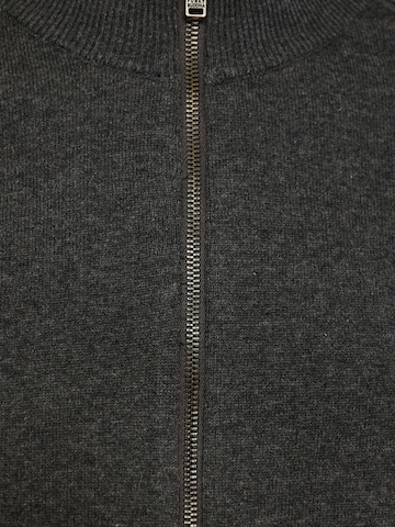 Funky Buddha Strickjacke in Grau