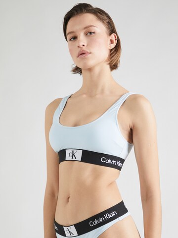 Bustino Top per bikini di Calvin Klein Swimwear in blu: frontale