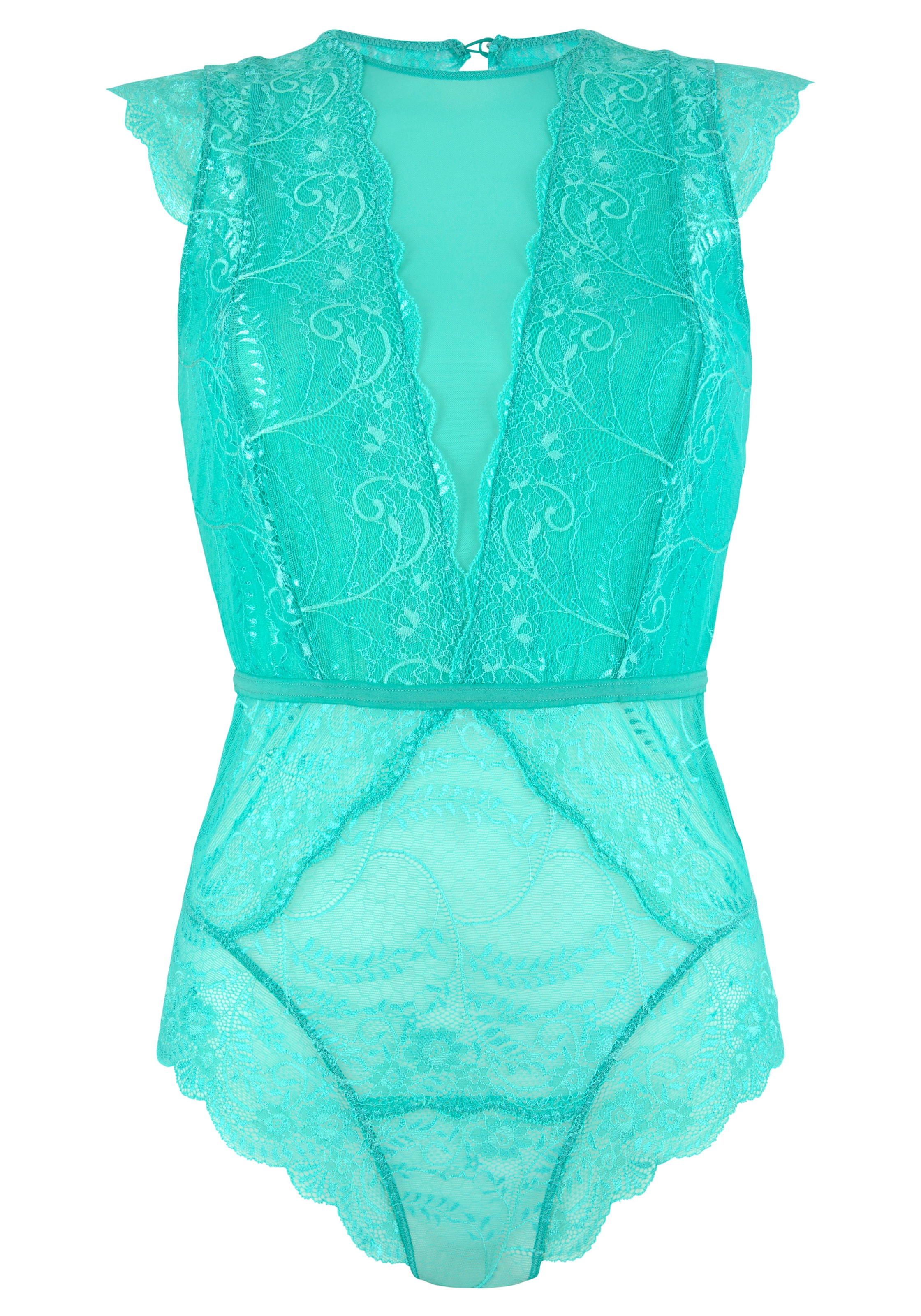 LASCANA Bodysuit in Blue: front