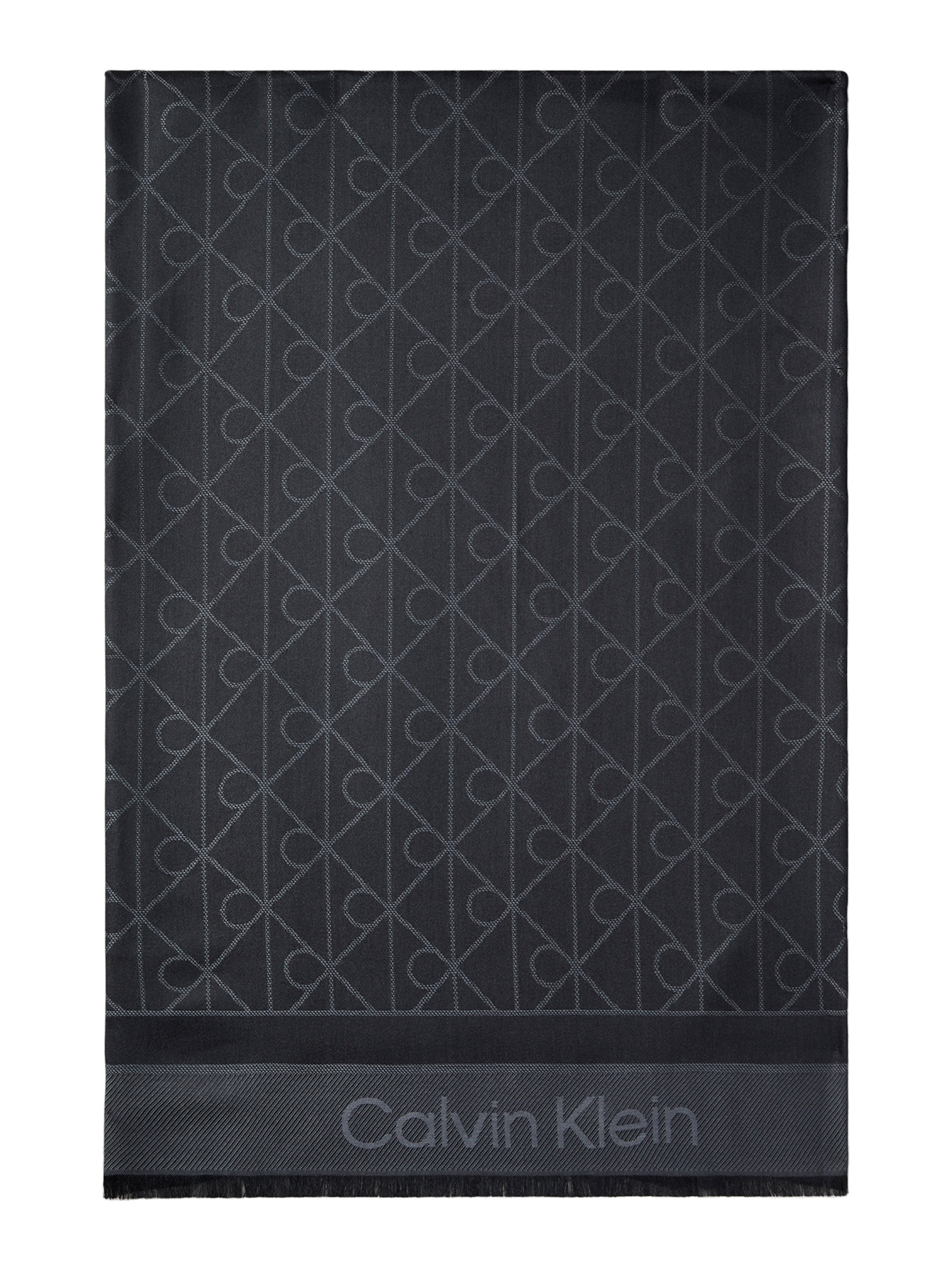 Calvin Klein - Cachecóis em preto: frente