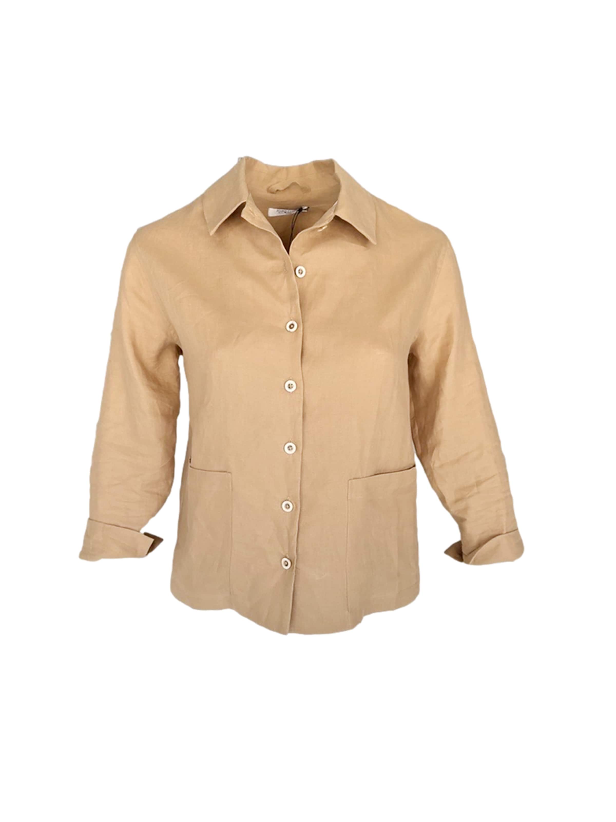 Haris Cotton Tussenjas 'Haris Cotton' in Bruin: voorkant