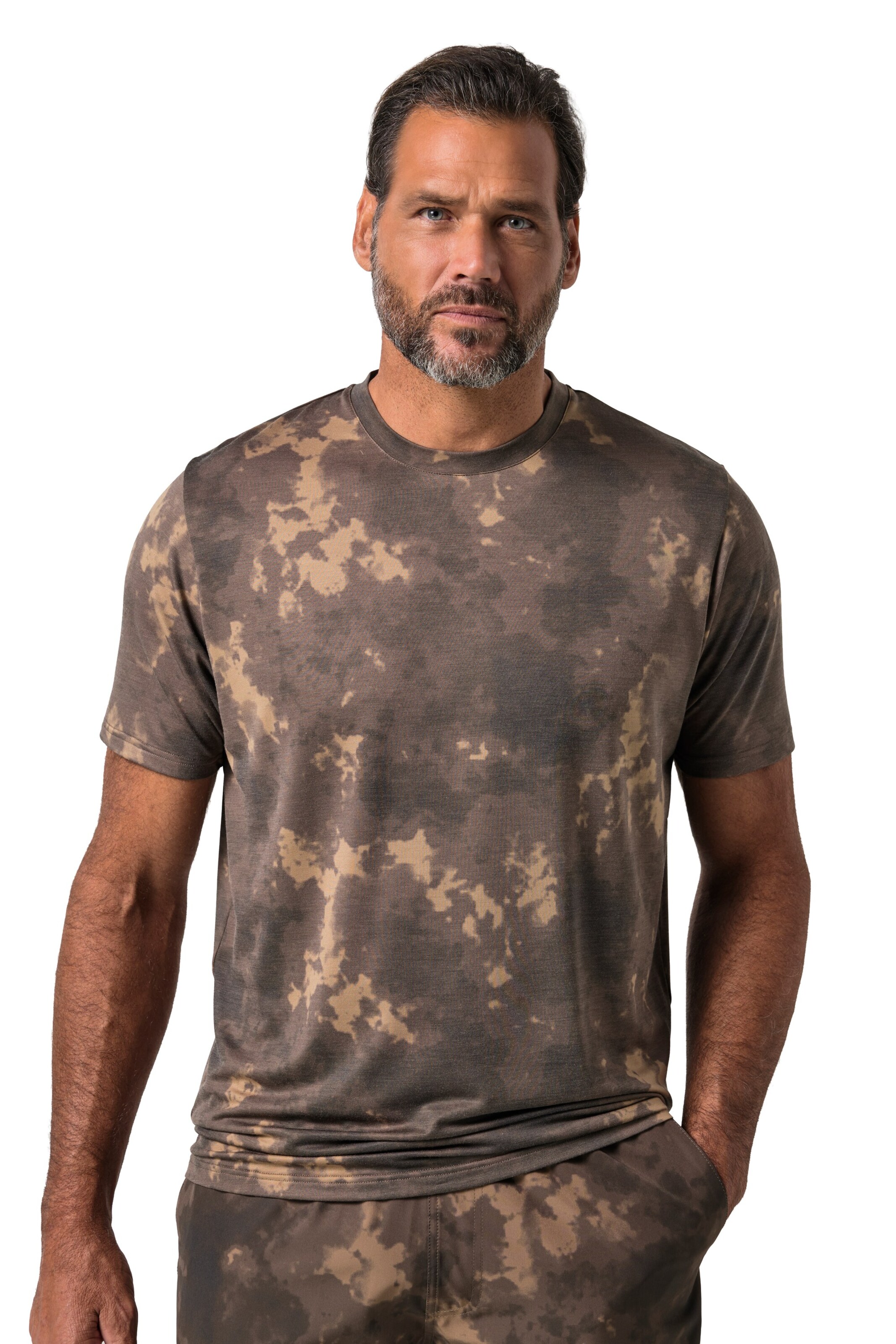 JAY-PI T-Shirt in Braun: Vorderseite
