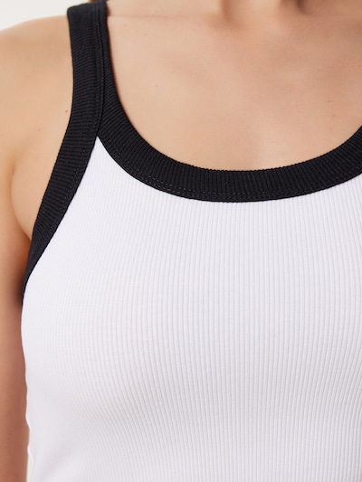 Happiness İstanbul Haut en noir / blanc, Vue avec produit