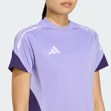 T-shirt fonctionnel 'Tiro 25 Competition' ADIDAS PERFORMANCE en violet
