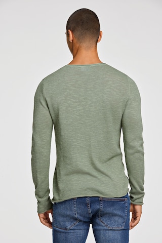 Coupe regular Pull-over Lindbergh en vert