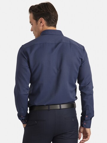Sir Raymond Tailor Regular Fit Hemd in Blau