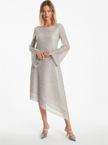 Ana Alcazar Dress 'Zisa' in Silver
