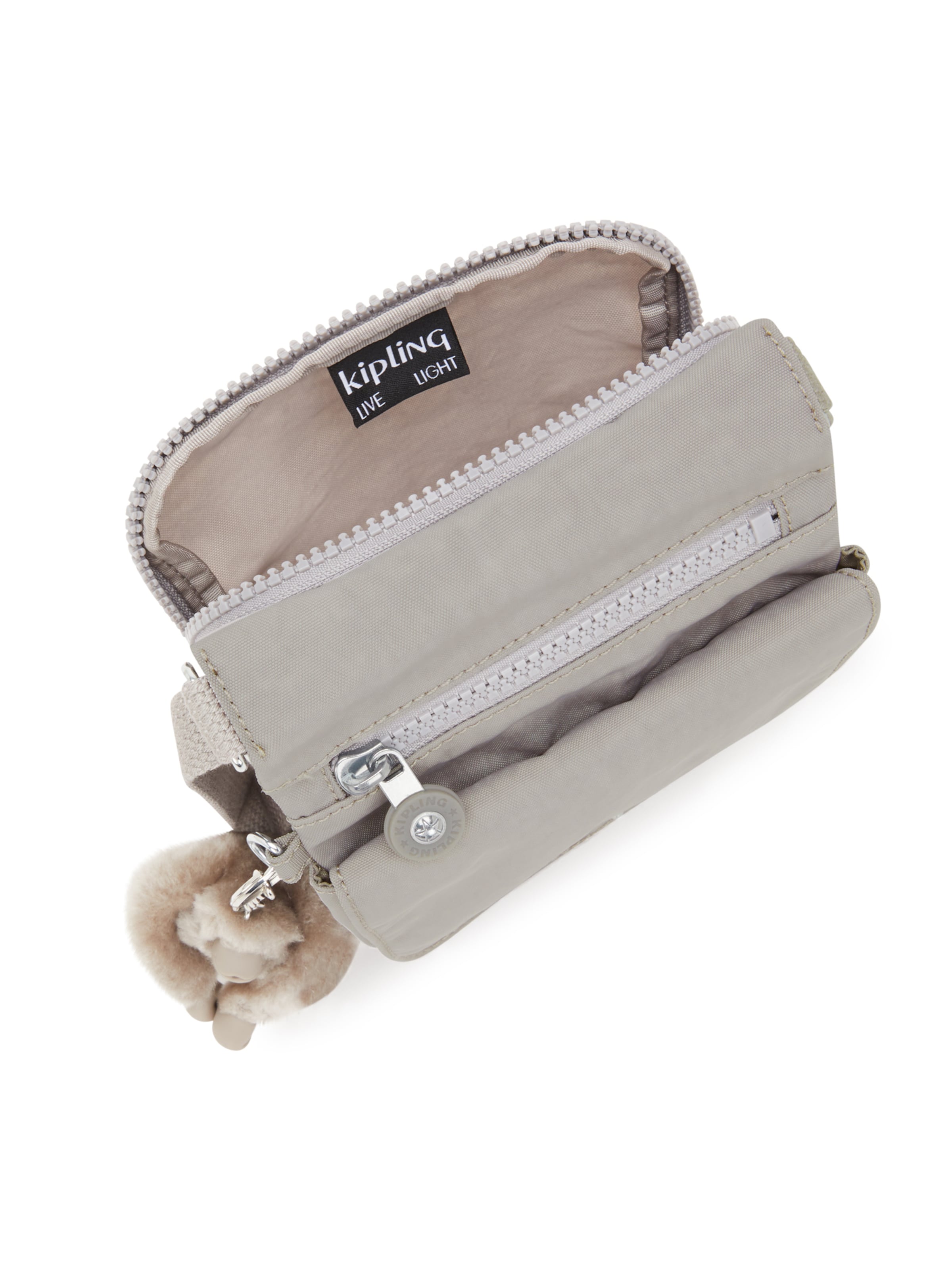 Borsa a tracolla 'New Eldorado' di KIPLING in grigio