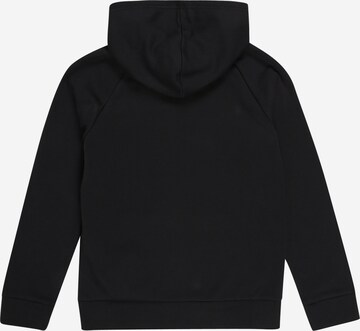 Veste de survêtement UNDER ARMOUR en noir