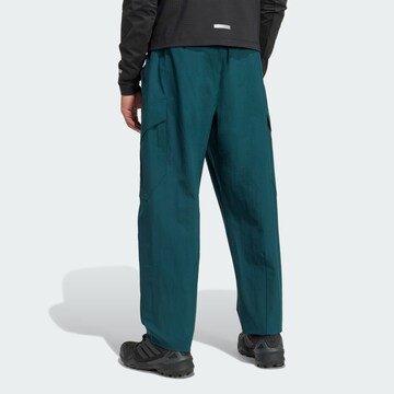 ADIDAS TERREX Loose fit Outdoor trousers 'Xploric' in Green