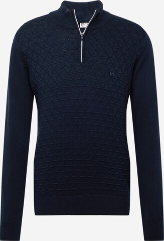 Pull-over Gabbiano en bleu : devant