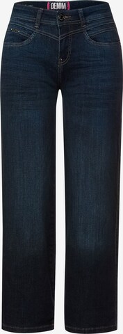 STREET ONE Wide leg Jeans in Blauw: voorkant