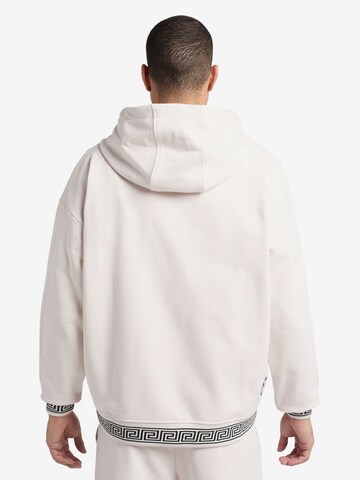 Carlo Colucci Zip-Up Hoodie in White