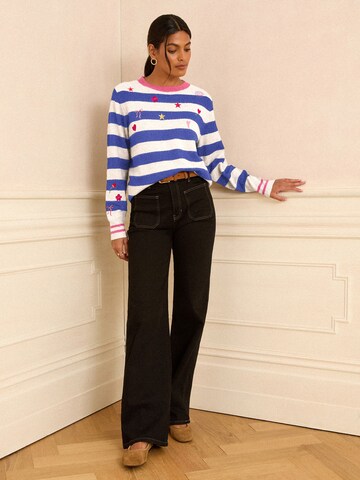 love & roses Pulóver - kék