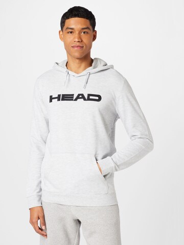 HEAD Athletic Sweatshirt 'CLUB BYRON' in Grey: front