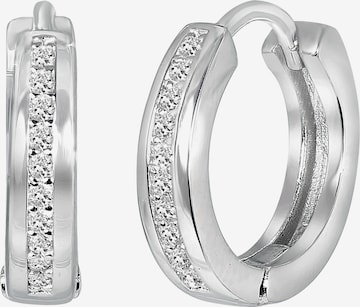 Lucardi Oorbellen in Zilver: voorkant