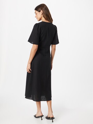 Monki Shirt Dress in Black