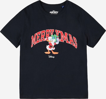 Jack & Jones Junior Тениска 'DISNEY' в синьо: отпред