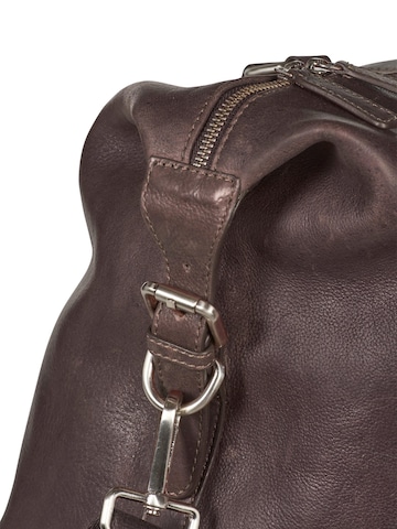 Sac week-end 'Weekend Bag Jacob Dark Brown' Howard London en marron
