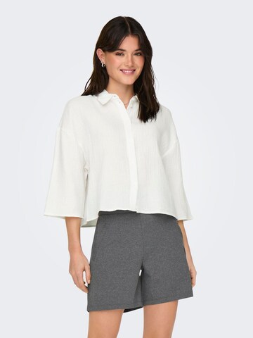 JDY - Blusa 'Theis' en blanco: frente