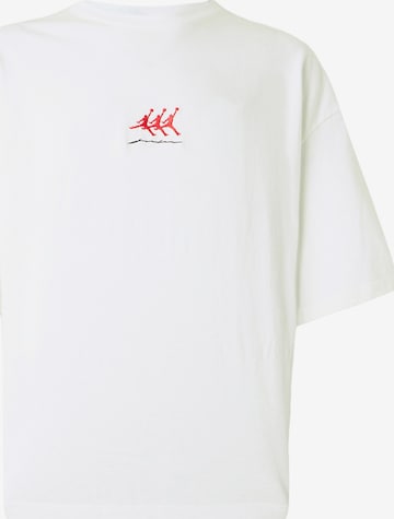 Jordan T-Shirt in Weiß: Vorderseite