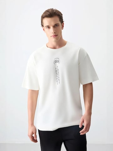 Tommy Life T-Shirts in Weiß: Vorderseite