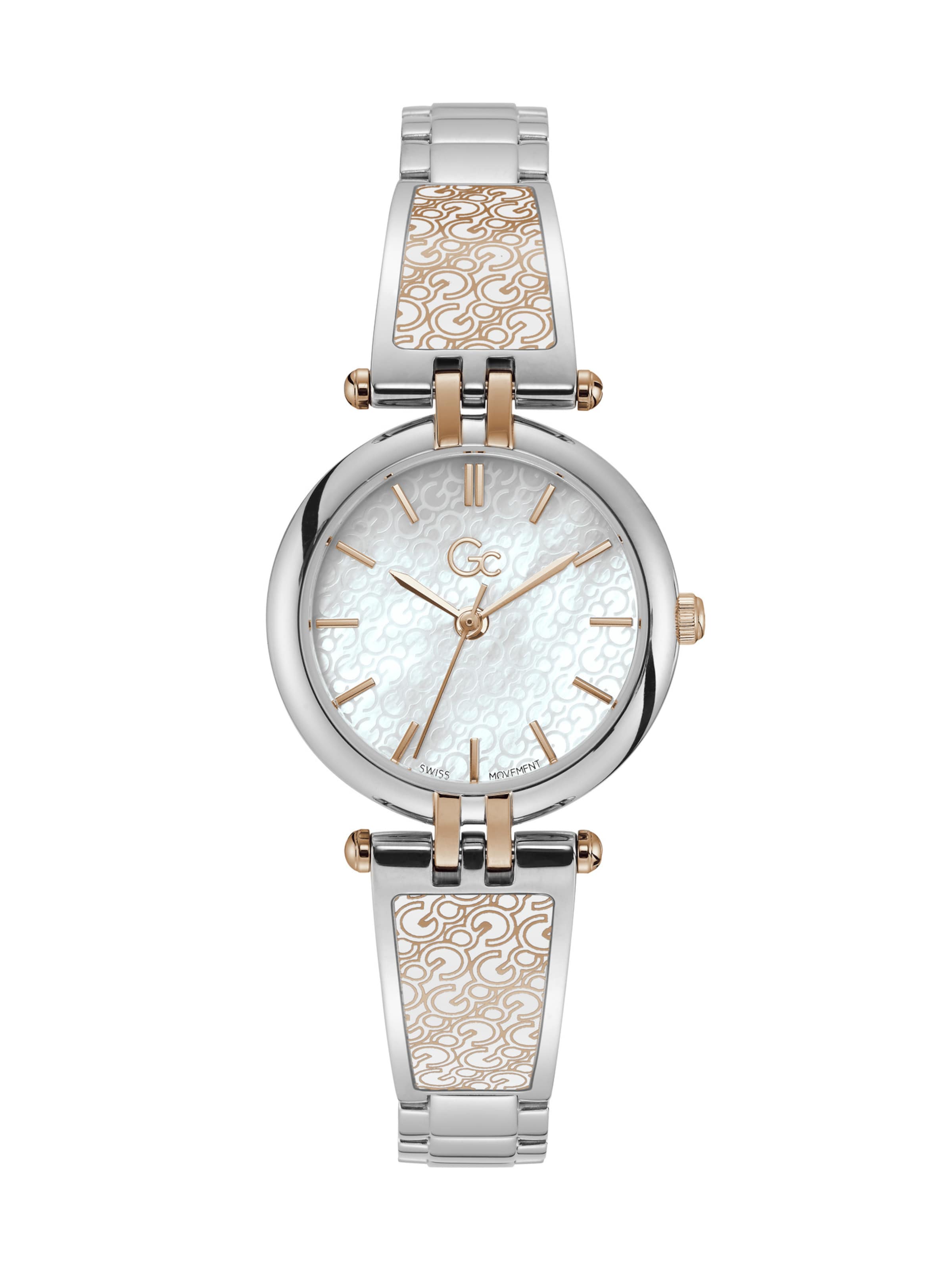 Gc Analoguhr 'Gc LogoChic' in Silber: Vorderseite