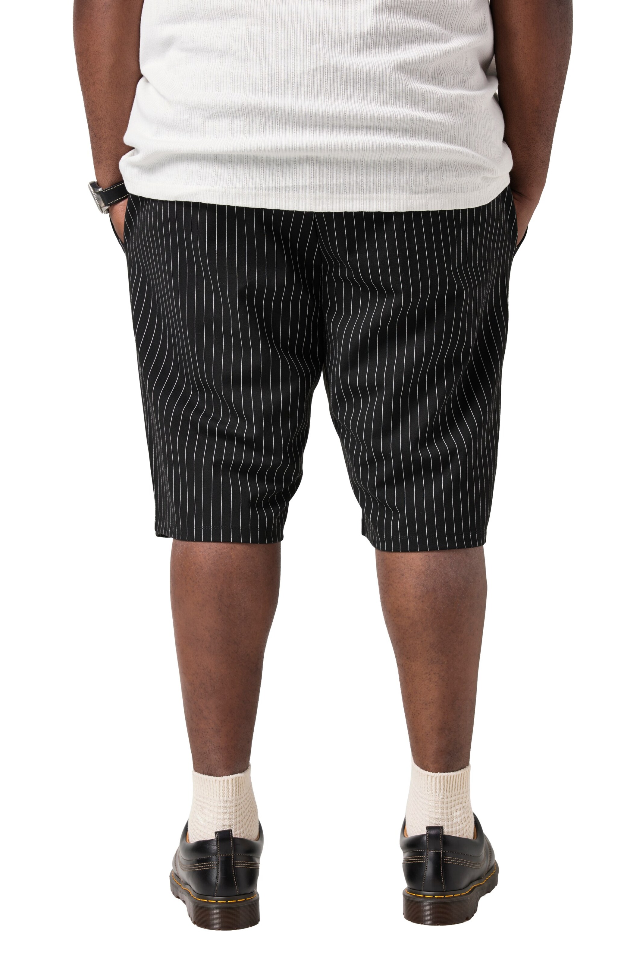 STHUGE Skinny Trousers in Black