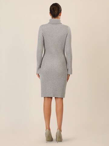 APART Knitted dress in Grey