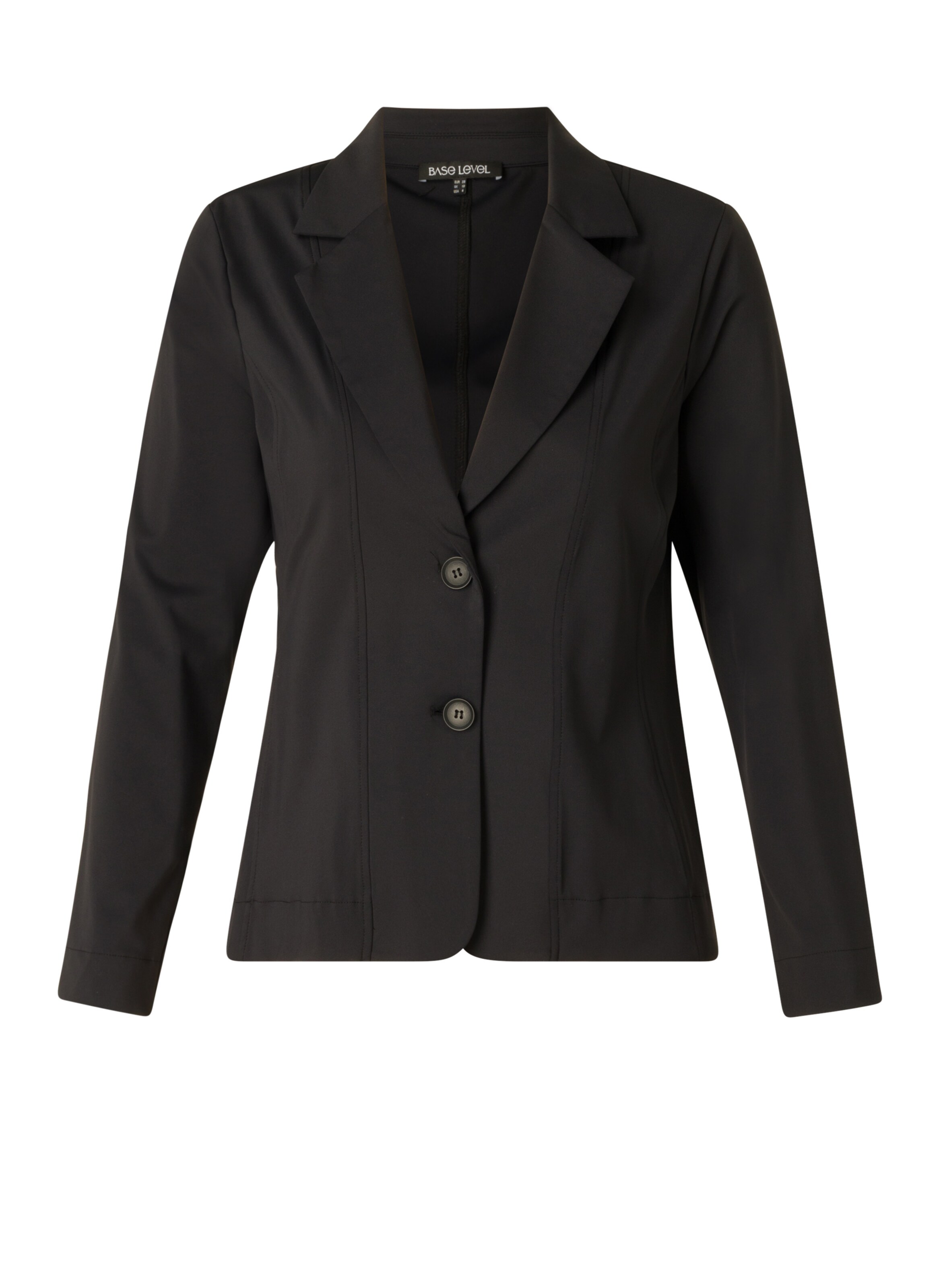 BASE LEVEL Blazer in Schwarz: Vorderseite