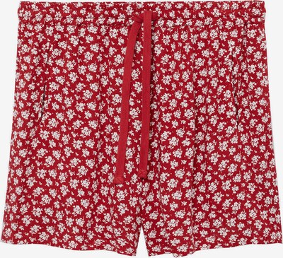 MANGO Pants 'WAITOPI' in Red / White, Item view