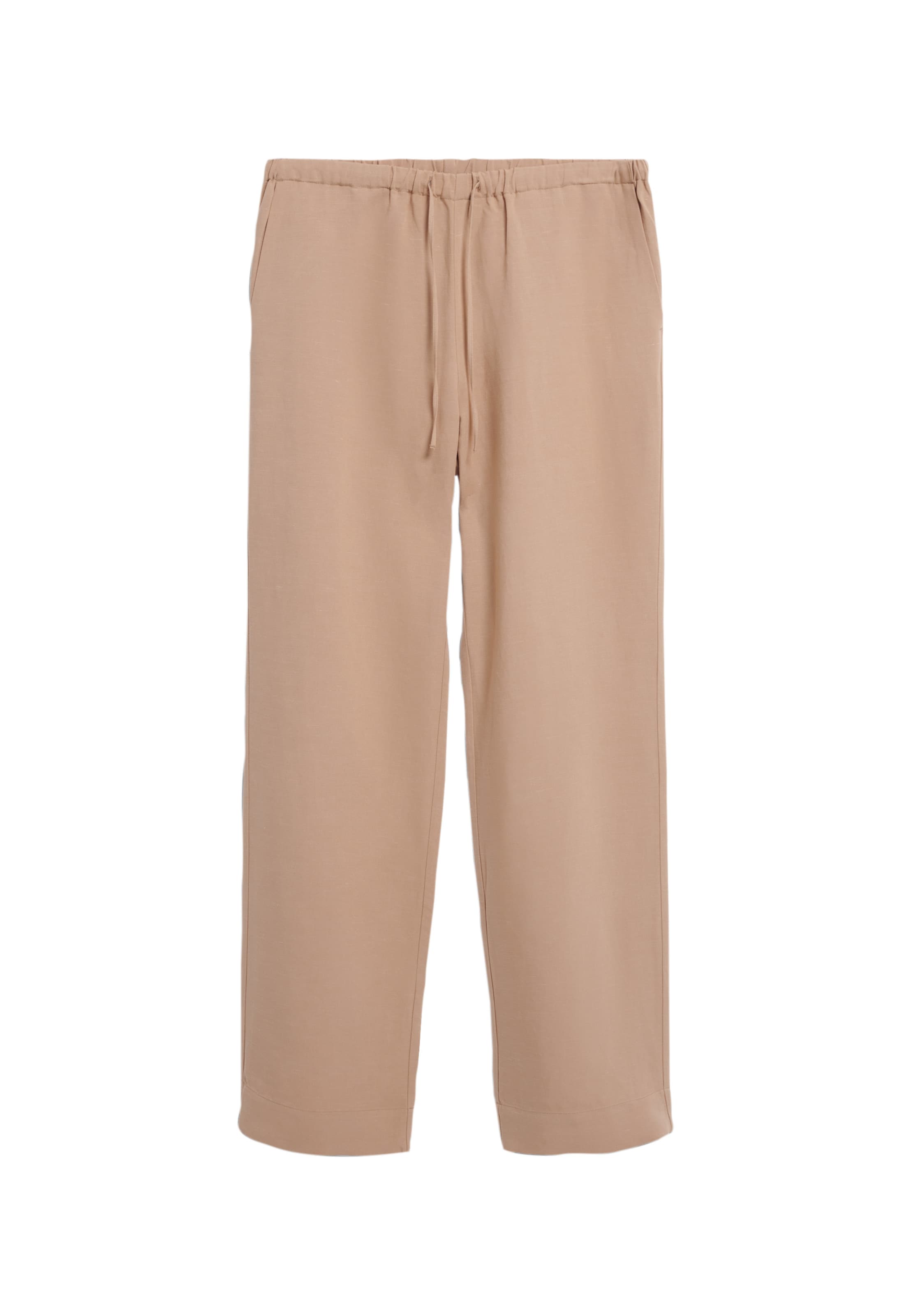 ARMEDANGELS Loose fit Trousers in Beige: front