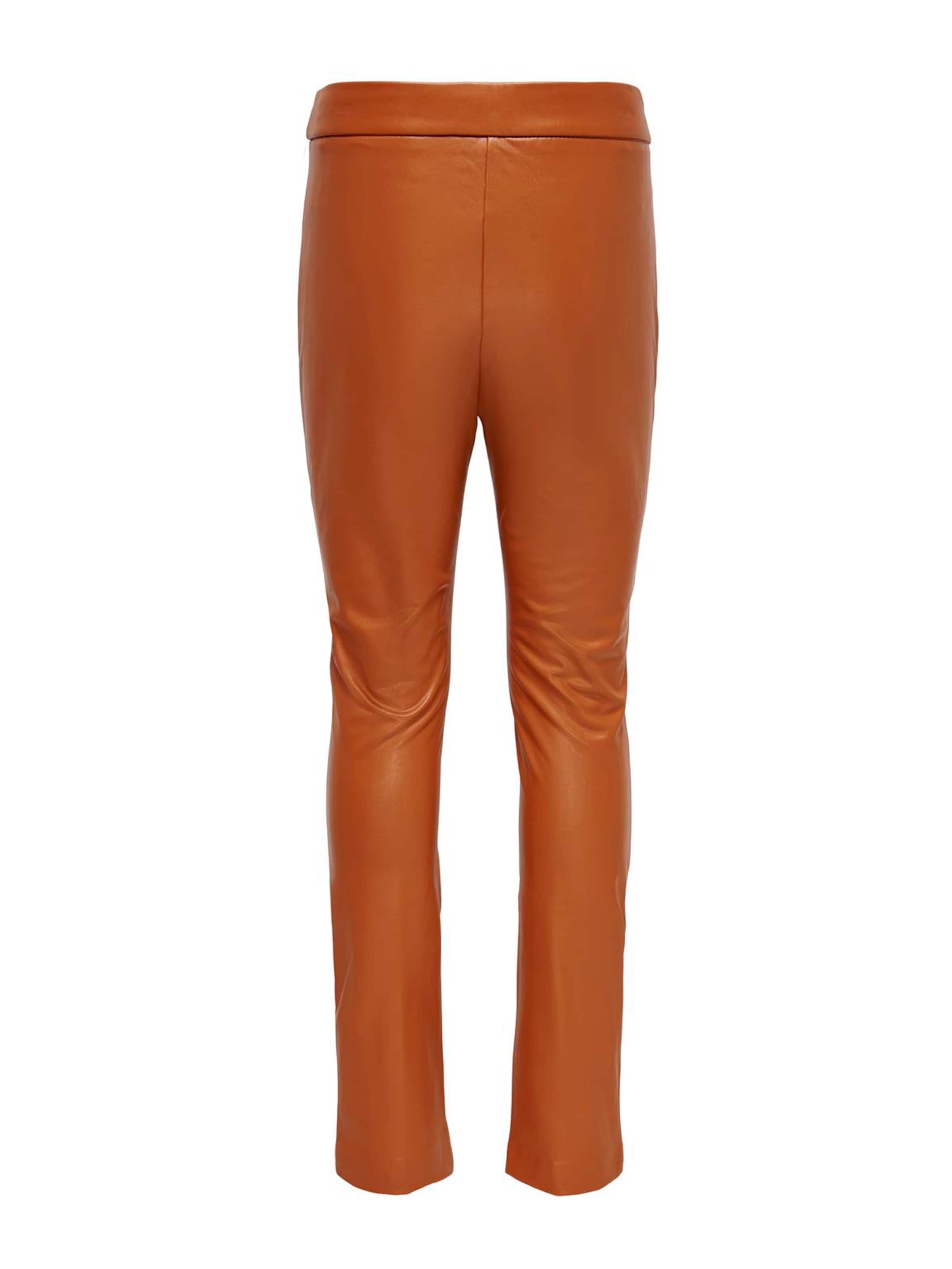 ONLY GIRLS Skinny Legginsy 'KOGPAPAYA' w kolorze brązowy