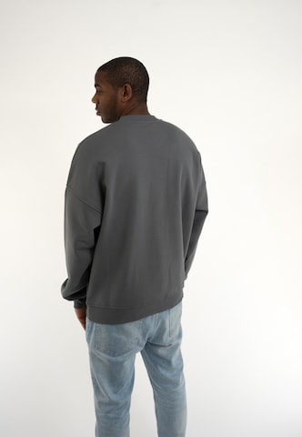 Johnny Urban Sweatshirt 'Carter Oversized' in Grijs